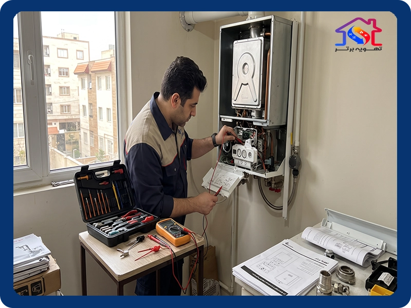 خدمات فروش، نصب استاندارد و عیبیابی تخصصی پکیج بوتان در اندیشه