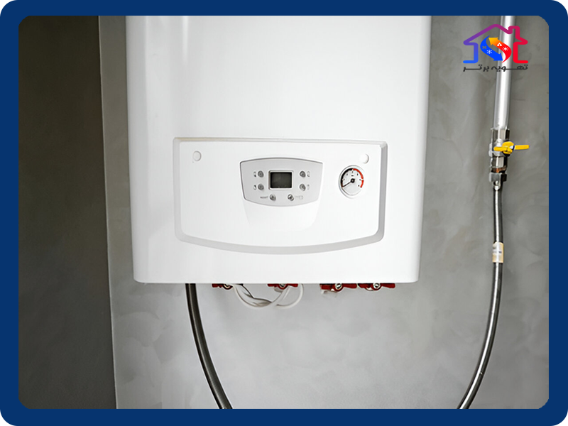 بررسی و عیب یابی دلایل گرم نشدن آب پکیج ایران رادیاتور مدل m24ff